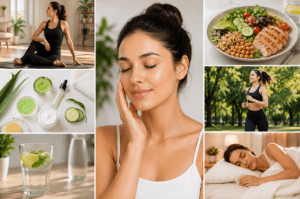 Daily Routine for Glowing Skin and Healthy Body Naturally by Morningsun