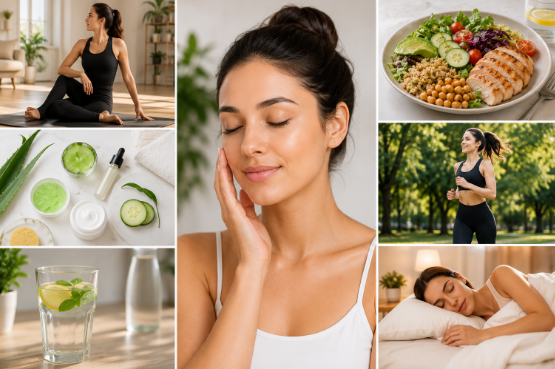 Daily Routine for Glowing Skin and Healthy Body Naturally by Morningsun