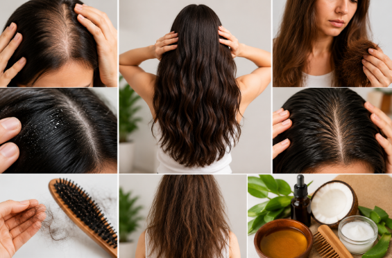 Common Hair Problems and Their Solutions by Morningsun