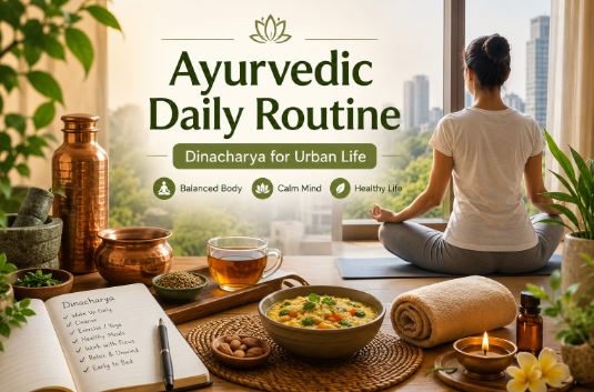 Ayurvedic Daily Routine (Dinacharya) for urban life by Morningsun