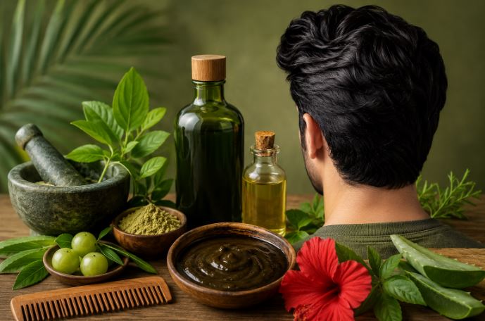 Ayurvedic Hair Care for Men: A Complete Routine Guide