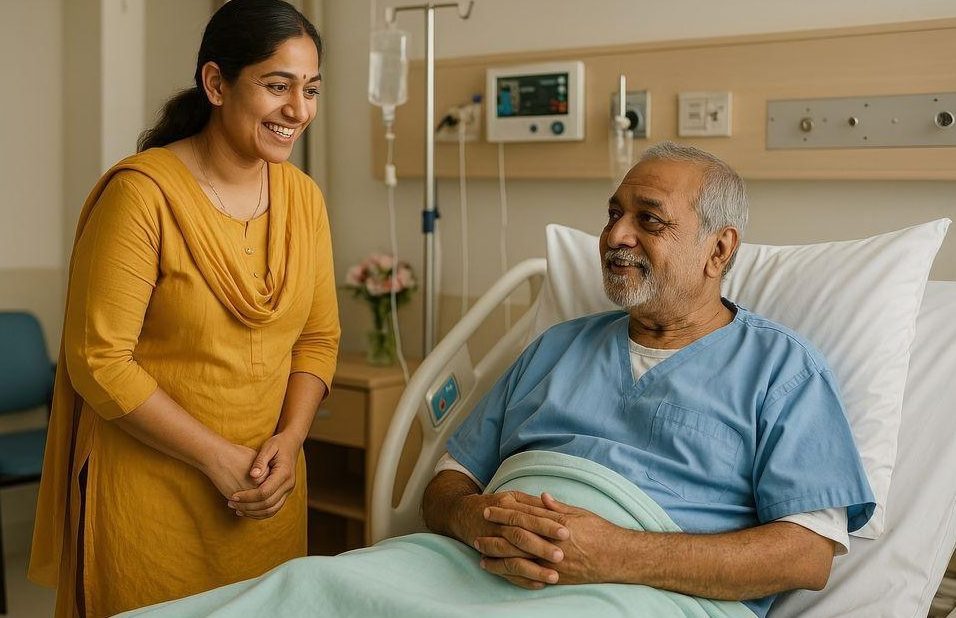 hospital stay vs wellness resort recovery
